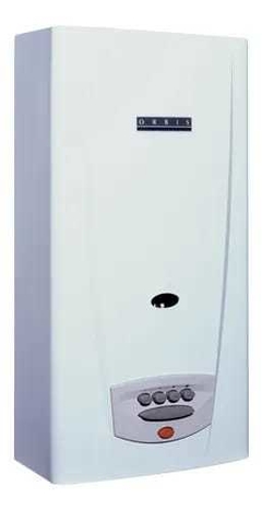 Calefon Orbis Botonera 14 Lts 315bbo Gas Tiro Natural C/enc,GAS NATURAL.