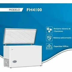 Freezer Horizontal Bambi 4100 137x88x77 377 lts Dual 1 Puerta - comprar online