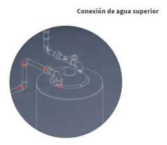 Termotanque a gas natural Longvie Alta Eficiencia T4110 grafito 110L.RECUPERA 328L/hs en internet