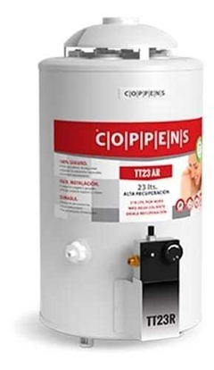 Termotanque A Gas Coppens Ttq23ar 23l Recupera 210 l/h