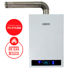 CALEFON LONGVIE TIRO FORZADO 18L