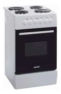 Cocina eléctrica BROGAS 4 HLLA de pie BLANCA - comprar online