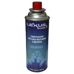 Cartucho Lexus Gas Butano Propano 227gr Camping