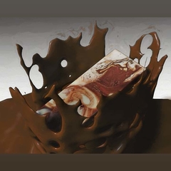 Barra de Chocolate Marmolada Chocofit