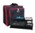 Pedalboard c/funda escalonada p/12 pedales, compacta, con sistema rebatible para acceso al espacio interno.