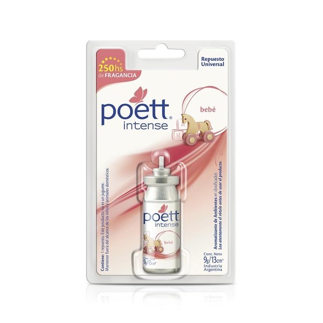 Desodorante Poett Intense Repuesto Blister 9 Gr