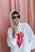 MOLETOM L♡VE L.A. BRANCO - comprar online