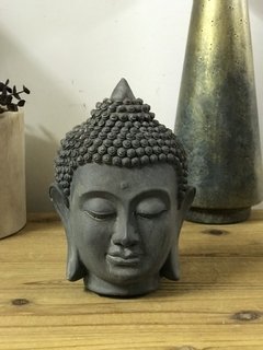 Cabeça de Buda - Cinza - comprar online
