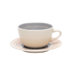 TAZA DE TE CON PLATO 220CC PUZZLING