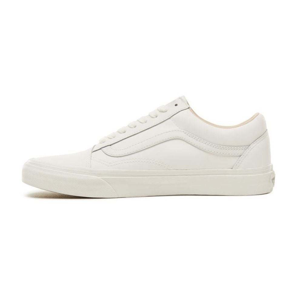 Tênis Vans Old Skool Couro True White