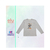 REMERA MANGA LARGA "ELY" VARON CON ESTAMPA