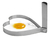 Aro para huevo frito corazón (88299)