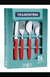 Juego de cubiertos IPANEMA x 24 piezas Salmon (23398/472)