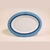 Fuente Oval de Melamina Rayada Azul - comprar online