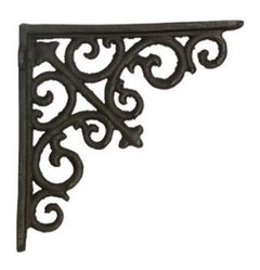Mensula Soporte Fundicion Hierro Estantes Italiana 20x20cm