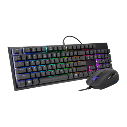 Kit Teclado Mecánico & Mouse Gamer Cooler Master MS120