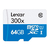 Tarjeta de Memoria Lexar Micro SDXC 64GB 300x UHS-l 45MB/s
