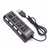 Adaptador Hub USB 4 Puertos