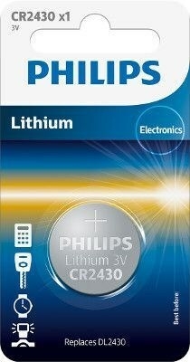 Pila Boton 2430 - Philips x 5