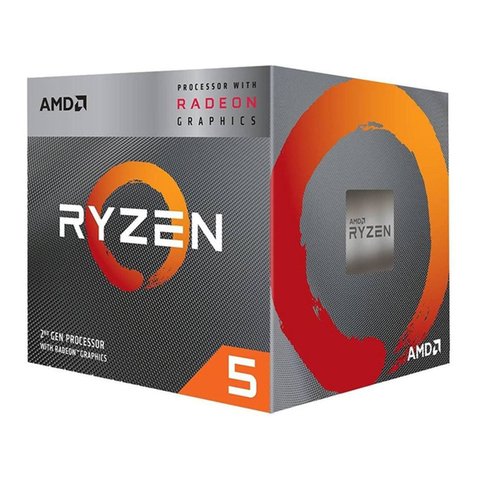 Procesador AMD Ryzen 5 3400G 4.0GHz RX Vega 11 Socket AM4