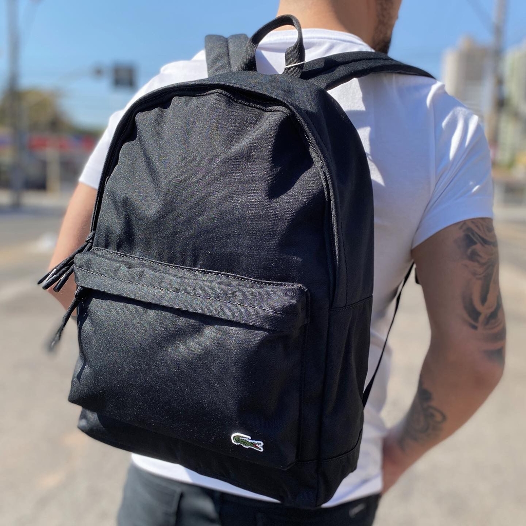 MOCHILA LACOSTE MINI CROCODILO - Oficial Mens Store