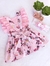 Kit Salopete Minney Rosa - comprar online