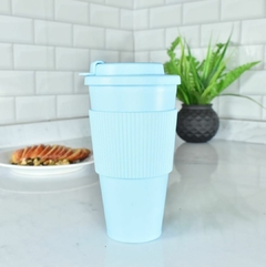 VASO CON BANDA DE SILICONA
