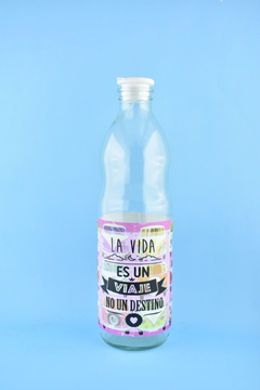 Botella de vidrio - Sandia