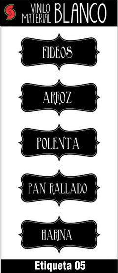 Imagen de Etiquetas
