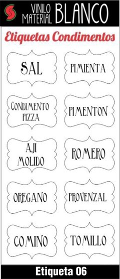 Etiquetas