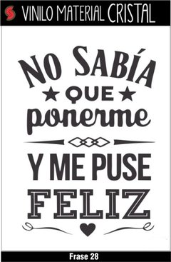 Stickers Frases - tienda online