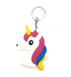 LLAVERO UNICORNIO DE SILICONA