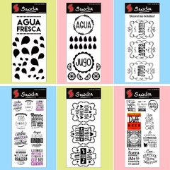 Stickers Frascos y Botellas
