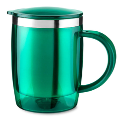 CANECA PLÁSTICA COM ÁREA INTERNA EM INOX na internet