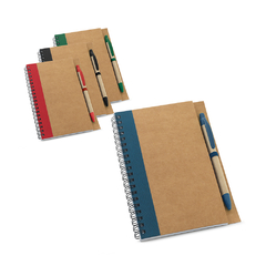 Caderno Papel kraft - Capa dura