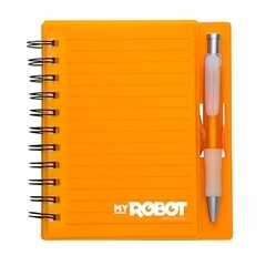 Bloco de acrílico colorido com caneta plástica - comprar online