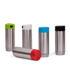 Caneca em aço inox parede dupla
