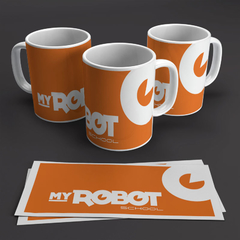 Caneca de Porcelana Preta Personalizada