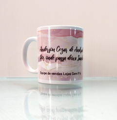 Caneca de Porcelana Branca - CM BRINDES E CAMISETAS