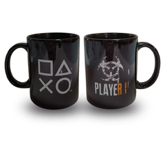Caneca de Porcelana Preta Personalizada - comprar online