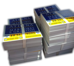 Placas para Imobiliárias ou Obras 42x32cm (Silk 03 cores) na internet