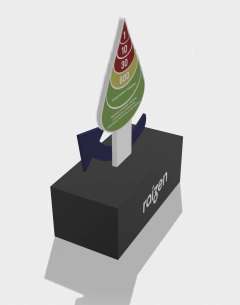 Troféu em acrílico personalizado 3D - CM BRINDES E CAMISETAS