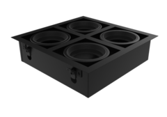 SPOT BOX AR11 DE EMBUTIR 4 LUCES CUADRADO en internet