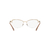 Óculos de Grau Feminino Bulgari BV2210B 2036 55 Metal Dourada - comprar online