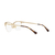 Imagem do Óculos de Grau Feminino Ralph Lauren RA6045 9116 Metal Dourada