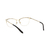 Óculos de Grau Feminino Ralph Lauren RL5106 9116 55 Metal Dourada