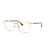 Óculos de Grau Feminino Ralph Lauren RL5107 9116 54 Metal Dourada na internet