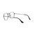 Imagem do Óculos de Grau Unissex Ray Ban RB3857V 2509 51 Metal Preta