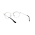 Óculos de Grau Unissex Ray ban RB6378 2861 Metal Preta