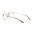 Imagem do Óculos de Grau Masculino Ray ban RB6378 2973 Metal Marrom